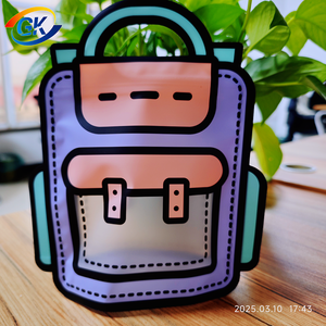 Bolsas de Plástico al por Mayor con Cierre Ziplock, Resistentes a la Humedad, Reciclables, con Asa, para Almacenamiento de Dulces y Alimentos Enlatados - Product Image 2