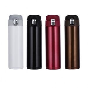 500ml Stainless Steel Leak Proof Tumbler Vacuum Insulated <b>Thermos</b> Thermal Water Bottle Travel Coffee Mug - Product Image 1