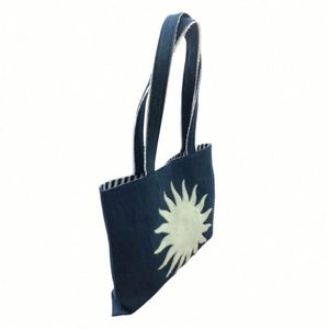 Bolsa de Compras de Algodón Lilalila, Reutilizable, Entrega Rápida, Estilo Plegable para Viajes Diarios, Logotipo Personalizado, Regalo con MOQ Bajo para la Playa - Product Image 5