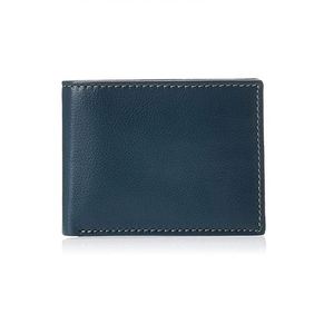 Cartera Delgada de Cuero Genuino para Hombre con Tres Ranuras para Tarjetas de Crédito, Ventana para Identificación, Bolsillo para Billetes, Diseño Delgado - Product Image 5