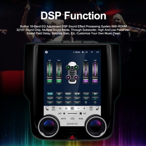Navihua Vertical Screen Tesla <b>Style</b> Car Navigation <b>Head</b> Unit Radio Stereo Car MP5 Carplay Multimedia for Dodge RAM 2013-2018 - Product Image 6