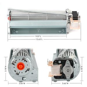 Kit de repuesto de <span class=keywords><strong>ventilador</strong></span> de <span class=keywords><strong>chimenea</strong></span> eléctrica Heatilator NDV4236I Temco <span class=keywords><strong>Chimenea</strong></span> Insertar Modelo GFK4B - Product Image 3