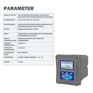 Sensor de Nitrato MTW (Método Espectrofotométrico) 210nm Absorción UV, Monitor de Inmersión Directa sin Reactivos, OEM, Rango de 0.1-40.0 Mg/L - Product Image 6