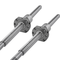 Vis à billes WEEMT 16mm vis à billes filetée gauche et droite pour machine CNC