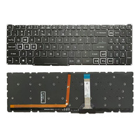 Teclado Interno para Portátil Acer Nitro AN715-51 54 55 43 AN515-51 54 55 43 AN517-51 54 55 43 N18C3 N18C4 N20C1 con Retroiluminación