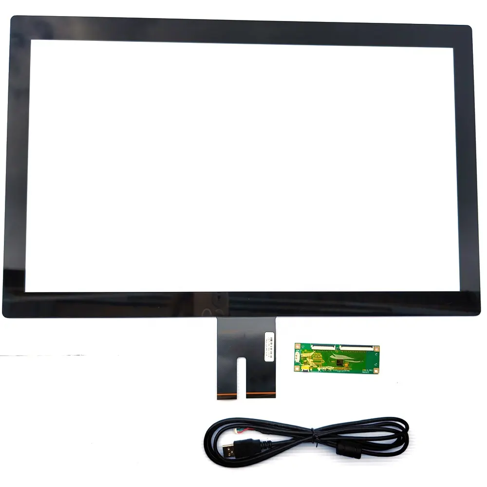 Mais barato preço personalização capa vidro disponível Waterproof Touchscreen capacitivo 15 polegadas pcap touch panel