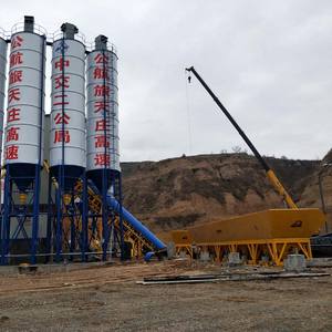 Centrale à béton de grande capacité avec mélangeur à double arbre, spécifications pour la vente - Product Image 3