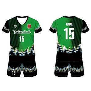 Полная сублимационная печать унисекс волейбольная майка и шорты быстросохнущая тренировочная волейбольная форма Одежда - Product Image 1
