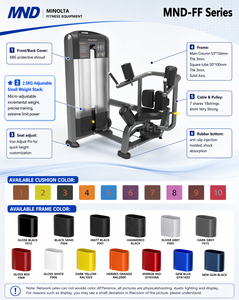 MND-FF18 Attrezzatura Fitness di Alta Gamma in Acciaio Serie ARC Macchina per la Forza Selettiva <span class=keywords><strong>del</strong></span> Torso Rotante con Carico a Perno - Product Image 2