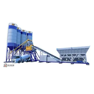 The Concrete Mixing Plant Can Be Customized With Multifunctional Mixing Equipment For Uniform Mixing Of Mortar