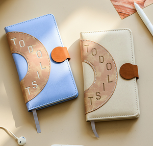 Conception efficace de trou de poinçon de <span class=keywords><strong>bloc</strong></span>-notes quotidien A6 Disposition de liste de contrôle organisée de motivation <span class=keywords><strong>pour</strong></span> la gestion du temps Portable léger - Product Image 5