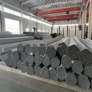 Tuyau en acier galvanisé à chaud de 6 m de longueur, 48,3 mm 60,3 mm, <span class=keywords><strong>tube</strong></span> structurel revêtu de zinc - Product Image 4