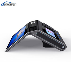 Solution de point de vente tout-en-un pour cantine avec écran tactile 10,1 pouces + clavier 5 pouces RK3568 4G NFC, lecture de veine palmaire, reconnaissance faciale, scanner 2D, batterie 5200 mAh, Payment <span class=keywords><strong>Hero</strong></span> - Product Image 3