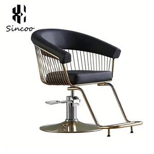 Sedia da Barbiere Professionale Personalizzabile in Metallo, Robusta con Pompa Idraulica, Durevole, Leggera e Pieghevole per Parrucchieri - Product Image 2