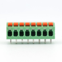 Borniers de raccordement rapide de type épissure 8P 3,81 mm, connecteurs femelles, accessoires PA66/Cuivre/Acier inoxydable