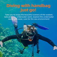 TUXING Vente en gros – Respirateur de plongée sous-marine Z100 180W, autonomie 50 min, haute qualité, ODM, pratique, plongée jusqu'à 7M, pour la plongée avec tuba et la respiration