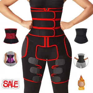 Logotipo personalizado ropa de fitness doble cinturón entrenador de cintura látex compresión mujeres grasa barriga recortadora Control faja adultos goma gruesa