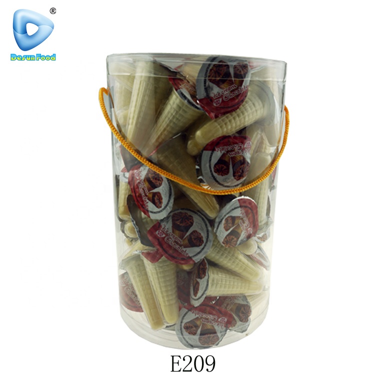 Hot selling ice cream chocolate with biscuit