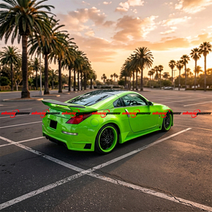 Kit carrosserie de haute qualité de style <span class=keywords><strong>WEBER</strong></span> pour 350Z Z33, matériau FRP, fixation par boulons, amélioration de l'aérodynamique, look modifié élégant - Product Image 6