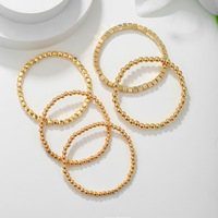 Nouveau bracelet perles d'argent doré bijoux de mode bracelets bracelets accessoires quotidiens bracelet femmes