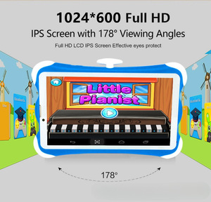 <span class=keywords><strong>Tablet</strong></span> Android <span class=keywords><strong>A8</strong></span> per Bambini, Schermo Touch da 7 Pollici 1024*600, <span class=keywords><strong>Tablet</strong></span> Educativo per l'Apprendimento e Giochi, Regalo di Natale e Compleanno - Product Image 5