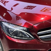 Film de protection de carrosserie automobile en vinyle PVC PET de haute qualité, couleur rouge sang de dragon, liquide, métallique, changeant de couleur, résistant aux rayures