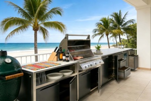 Nuova Tecnologia <span class=keywords><strong>Cucina</strong></span> da Esterno in Acciaio Inox 304, Set BBQ con Mobile da Giardino - Product Image 2