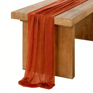 élégant brillant Tulle <span class=keywords><strong>chemin</strong></span> <span class=keywords><strong>de</strong></span> <span class=keywords><strong>Table</strong></span> perle tissu en mousseline <span class=keywords><strong>de</strong></span> soie pour <span class=keywords><strong>mariage</strong></span>/fête d'anniversaire décor <span class=keywords><strong>de</strong></span> <span class=keywords><strong>Table</strong></span> - Product Image 4