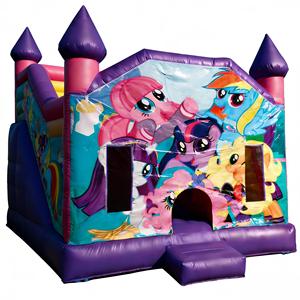 Château gonflable écologique en PVC, capacité supérieure à 500 kg, usage commercial pour les fêtes d'enfants, jeux en plein air - Product Image 5