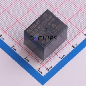 BRD-SS-124LM Power Relay Through hole,19x15.4mm Relay 24V 1 Normally Open: 1A (SPST-Normally Open)::: 4 15A-125VAC/12A-250VAC - Product Image 1