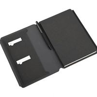 Carnet A5 personnalisé avec stylo, couverture rigide en similicuir, 60 feuilles, reliure thermique, agenda, cadeau