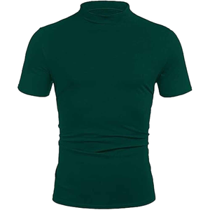 เสื้อยืดทรงสลิมฟิต 100% โพลีเอสเตอร์ แห้งเร็ว ระบายอากาศ ซับเหงื่อ สำหรับผู้ชาย ออกกำลังกาย ฟิตเนส เล่นกีฬา ขายส่ง - Product Image 1