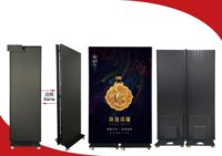 Écran LED portable intelligent pour publicité intérieure P1.2, affichage d'affiches LED pour centre commercial 640x1920mm