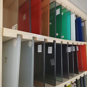Paneles <span class=keywords><strong>de</strong></span> vidrio endurecido templado <span class=keywords><strong>de</strong></span> <span class=keywords><strong>seguridad</strong></span> teñido azul gris oscuro hoja <span class=keywords><strong>de</strong></span> vidrio <span class=keywords><strong>de</strong></span> color vidriera - Product Image 6