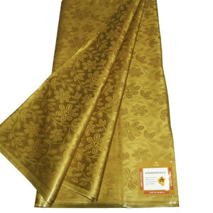 Bazin Riche Super <span class=keywords><strong>Magnum</strong></span> Or Tissu Africain Haute Qualité Coton Shadda Guinée Brocart Kaftan Tissu Fabrication Textiles - Product Image 4