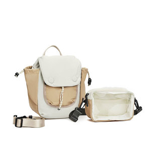 Borsa a Tracolla Fuliya Personalizzabile in Nylon Leggero con Coulisse, Morbida e Casual, per <span class=keywords><strong>Donna</strong></span> - Product Image 4