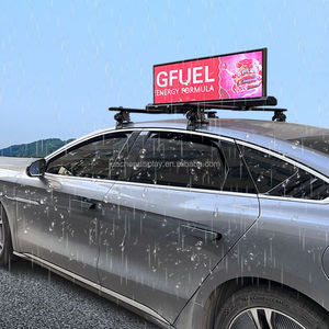 Outdoorwaterproof di chuyển hai mặt taxi dẫn đăng ký P5 xe quảng cáo taxi màn hình hàng đầu dẫn hiển thị cho xe taxi - Product Image 5