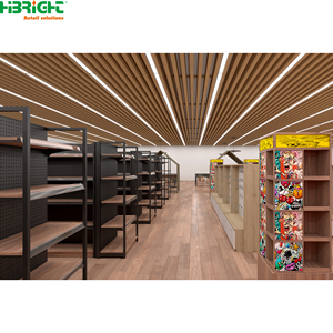Sistema Combinado de Mostrador y Estanterías para Delicatessen de Supermercado Estadounidense de Primera Calidad - Product Image 4