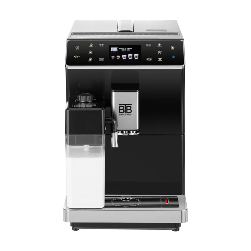 エスプレッソ全自動挽いたコーヒー豆自動販売機メーカーグラインダーマシン付き110v 220vオフィス用