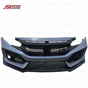 กันชนหน้า PP สไตล์ <span class=keywords><strong>TYPE</strong></span>-<span class=keywords><strong>R</strong></span> สำหรับ <span class=keywords><strong>HONDA</strong></span> <span class=keywords><strong>CIVIC</strong></span> X ปี2016-2019 - Product Image 3