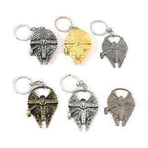 Apribottiglie in Metallo Millennium Falcon <span class=keywords><strong>Darth</strong></span> Vader, Ciondolo Portachiavi, Accessorio da Bar Portatile per Uomo - Product Image 1