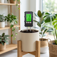 Testeur de sol portable TONY OEM 6-en-1 pH et humidité avec écran LCD, piles AAA, précision 0,1 pH pour jardin, ferme et pelouse - Vente en gros