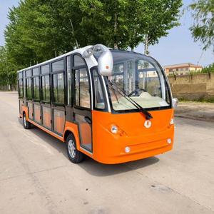 Autobús Turístico Eléctrico sin Puertas de Alta Calidad Directo de Fábrica, con Batería Libre de Mantenimiento y Motor de CA para Resorts y Lugares Turísticos - Product Image 6