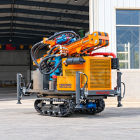 Machine de forage de puits d'eau portable 60m 100m 300m pour forages peu profonds, forage géothermique et alimentation en eau rurale