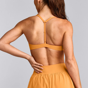 Reggiseno Sportivo ONER per Yoga e Pilates, Assorbimento degli Urti, Supporto Medio, Scollo a V Profondo, Design Sexy sul Retro per Adulti - Product Image 2
