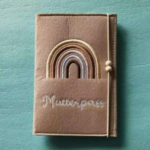 Funda para Mutterpass, Funda para Documentos Maternales, Funda de Fieltro para Pasaporte de Madre e Hijo, Funda para Mutterpass - Product Image 6