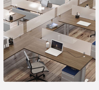 Diviseur de bureau en acrylique transparent d'approvisionnement d'usine Écran de distance sociale Panneau de confidentialité de bureau en acrylique