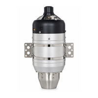 Mini-moteur turbojet SW80B, poussée de 8 kg, démarrage électronique pour avions modèles réduits RC
