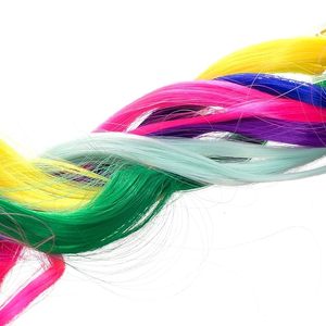 คลิปต่อผมสีสันสดใส 22 ชิ้น สำหรับผู้หญิง ต่อผมเส้นสังเคราะห์หลากสี - Product Image 5