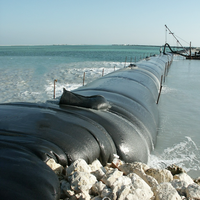 Tubes géotextiles en PP pour déshydratation industrielle 120KN 100KN – Tubes géotextiles écologiques anti-âge pour le dragage environnemental